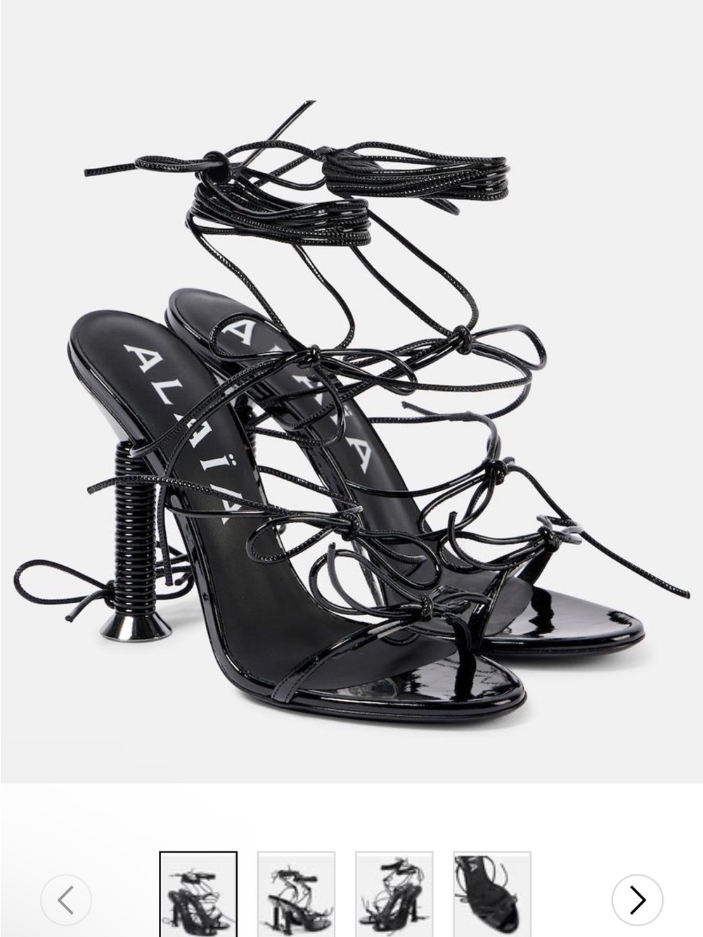 Alaïa Bobine 110 Sandals
Size 39 | New in Box | Retail $2,590 CURRENT